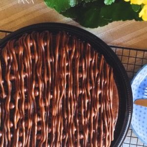 Bolo de brigadeiro com Nutella